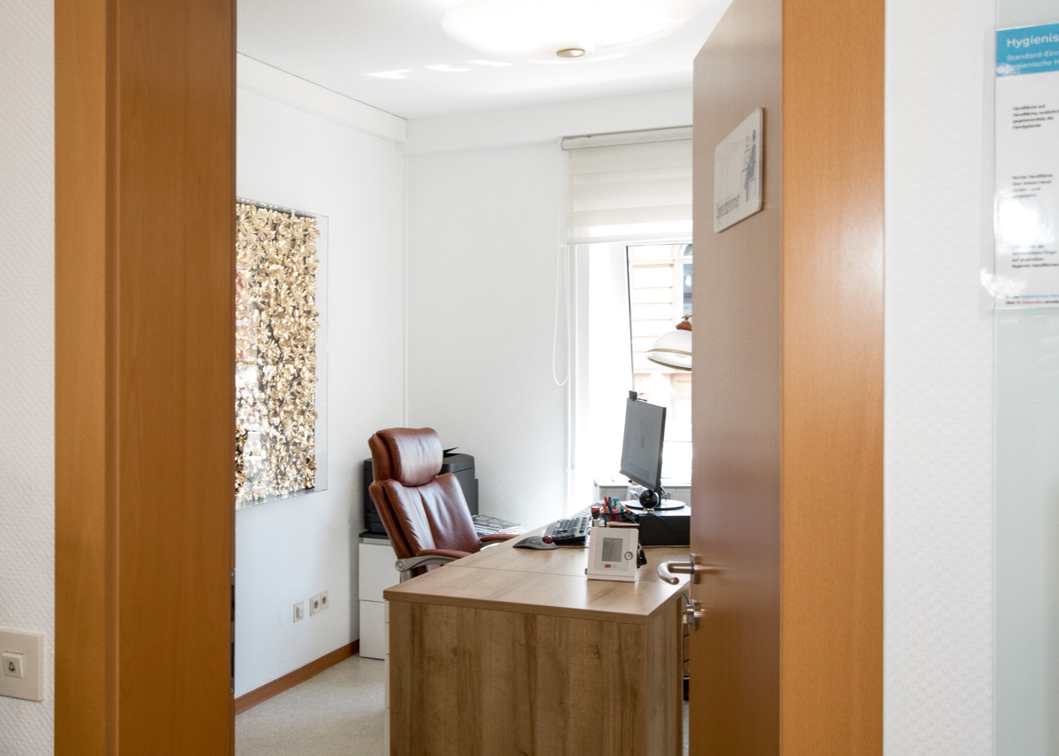 Eingang Sprechzimmer
